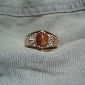 Genuine Tiger Eye Ring